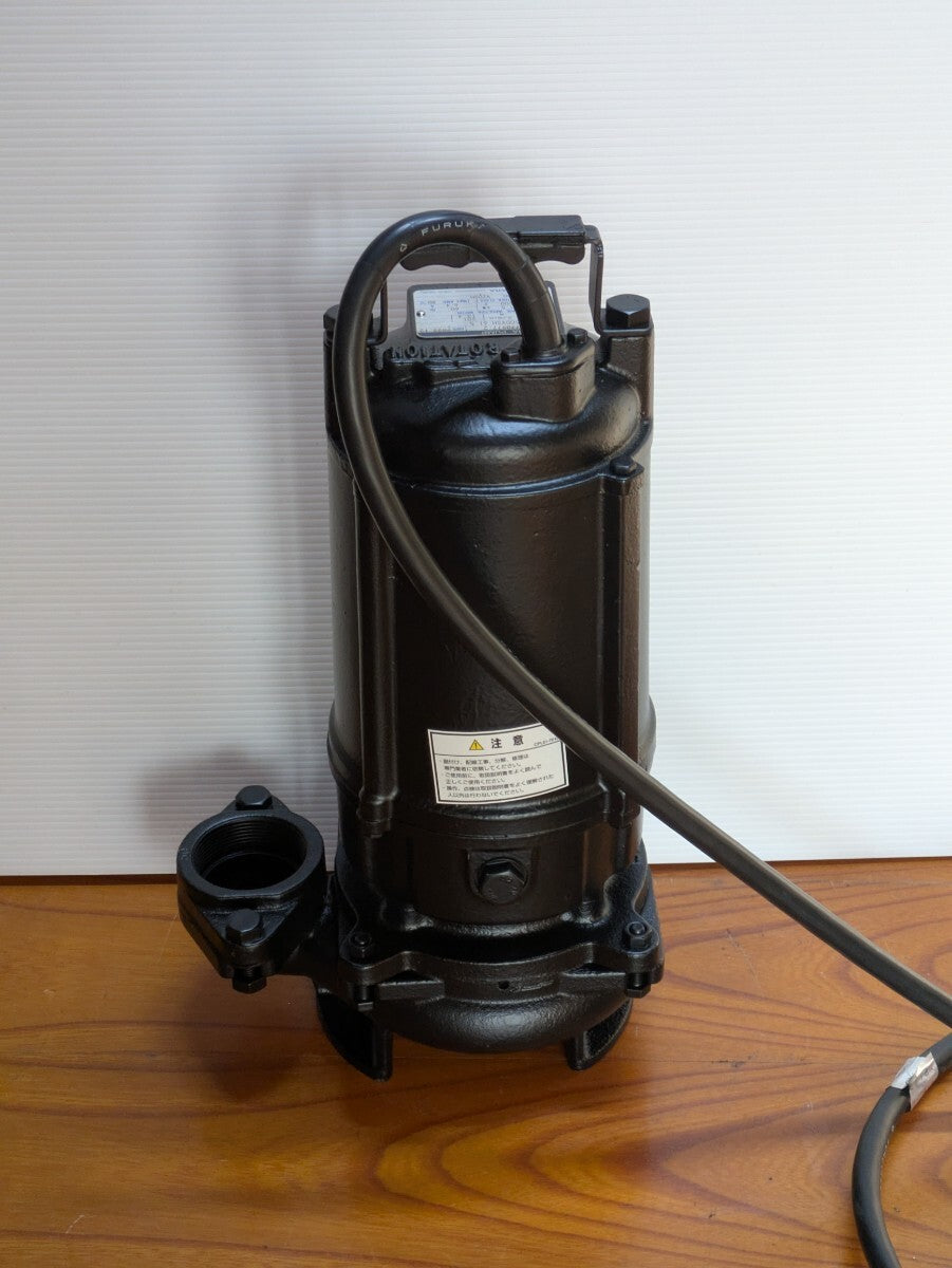 Ebara 50DVSH Semi-Vortex Submersible Pump for Wastewater High Temperature Three-Phase Made in Japan [q1197775602]