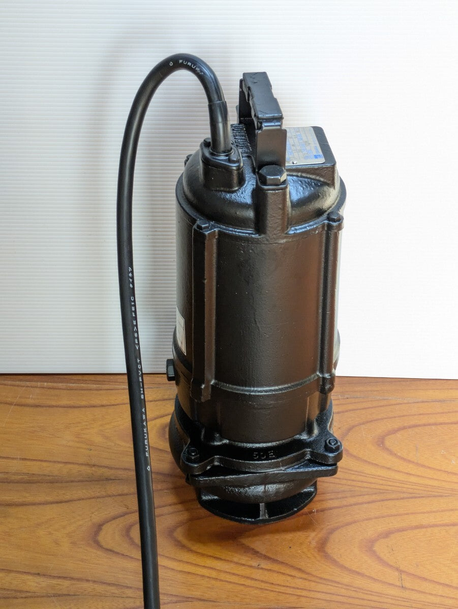 Ebara 50DVSH Semi-Vortex Submersible Pump for Wastewater High Temperature Three-Phase Made in Japan [q1197775602]