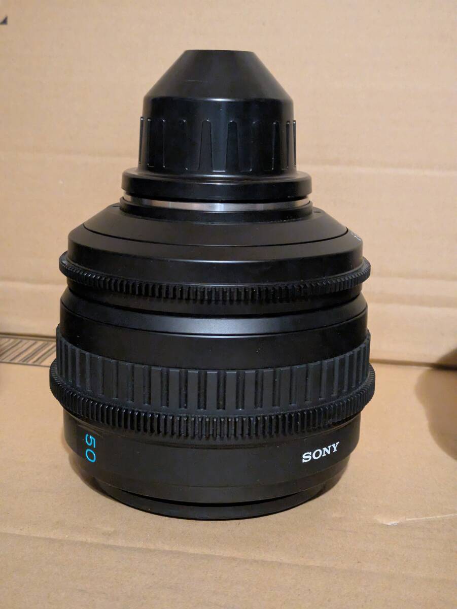 Sony SCL-P35T20 SCL-P50T20 SCL-P85T20 CineAlta 35 50 85mm T2 PL Mount Cinema Lens Set [w1211468337]