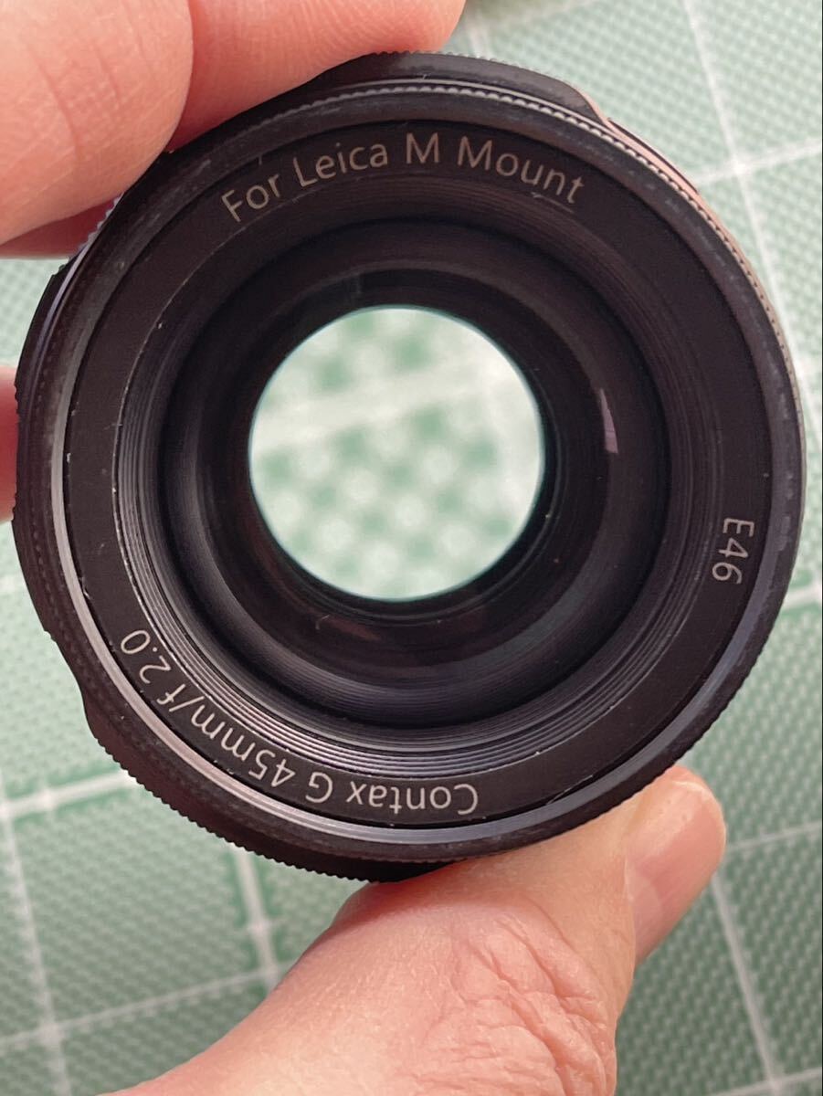 Contax G 45mm F2 Lens [t1214941371]