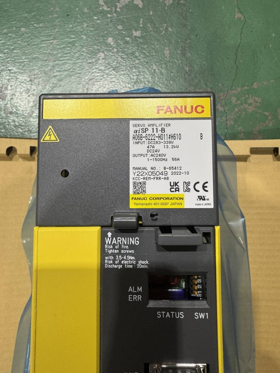 FANUC A06B-6222-H011 aiSP11-B Spindle Amplifier Module [g1239452114]