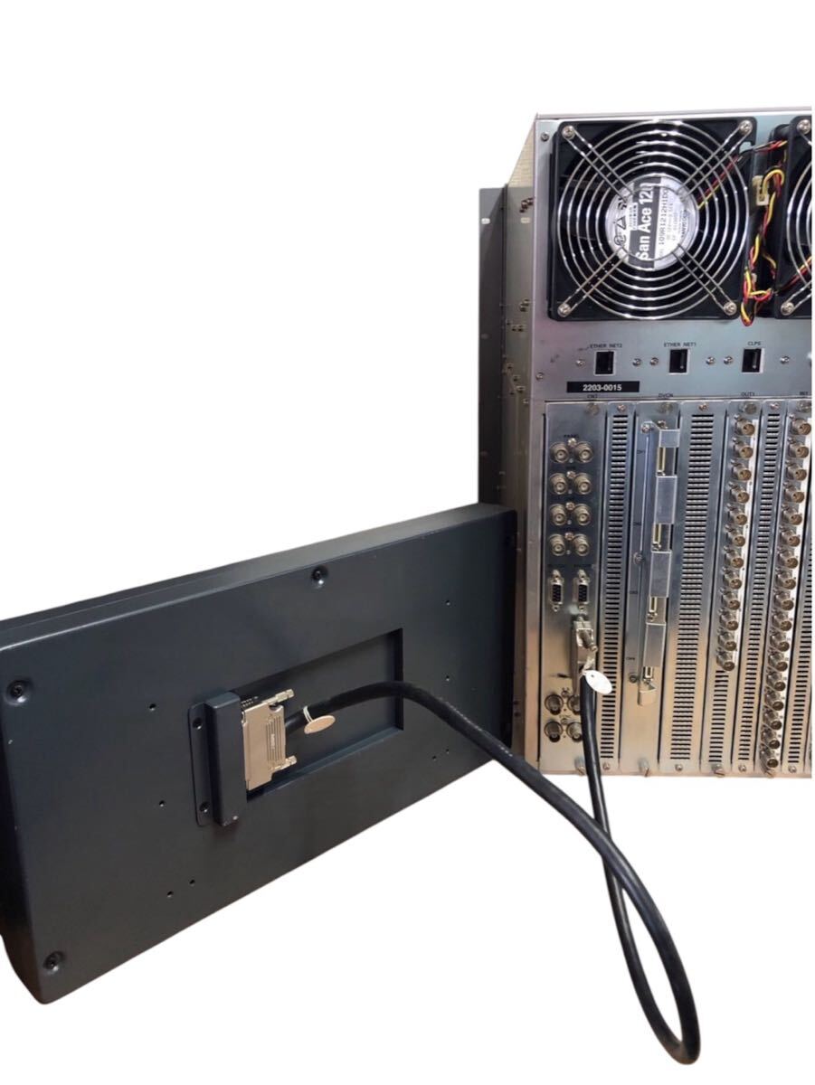 Panasonic AV-HS5300 Multi-Format Video Switcher with Control Panel and Cables [l1245543075]
