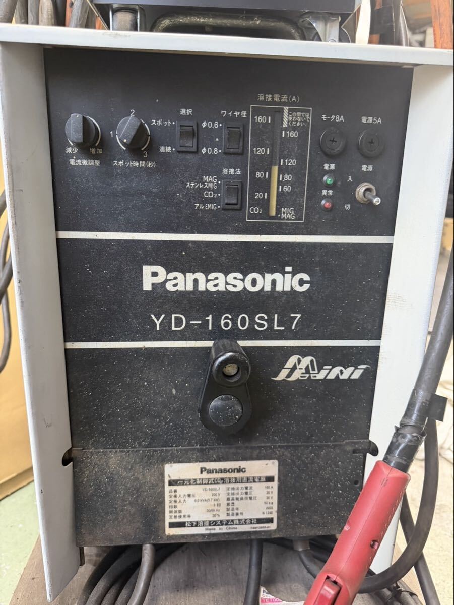 Panasonic YD-160SL7 Welding Machine Semi-Automatic 200V [f1248940623]