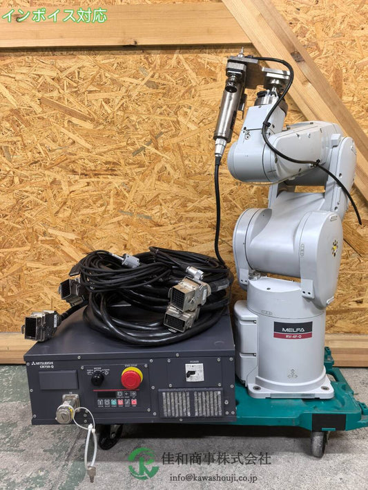 MITSUBISHI RV-4F-Q-SH03 Industrial Robot CR750-Q Controller with 2 Cables [o1206782154]