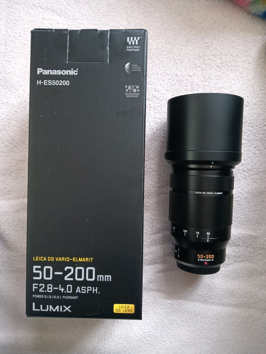 LUMIX Leica DG VARIO-ELMARIT 50-200mm F2.8-4.0 ASPH POWER O.I.S. Lens [p1213182018]