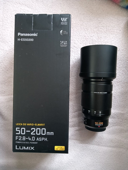 LUMIX Leica DG VARIO-ELMARIT 50-200mm F2.8-4.0 ASPH POWER O.I.S. Lens [p1213182018]