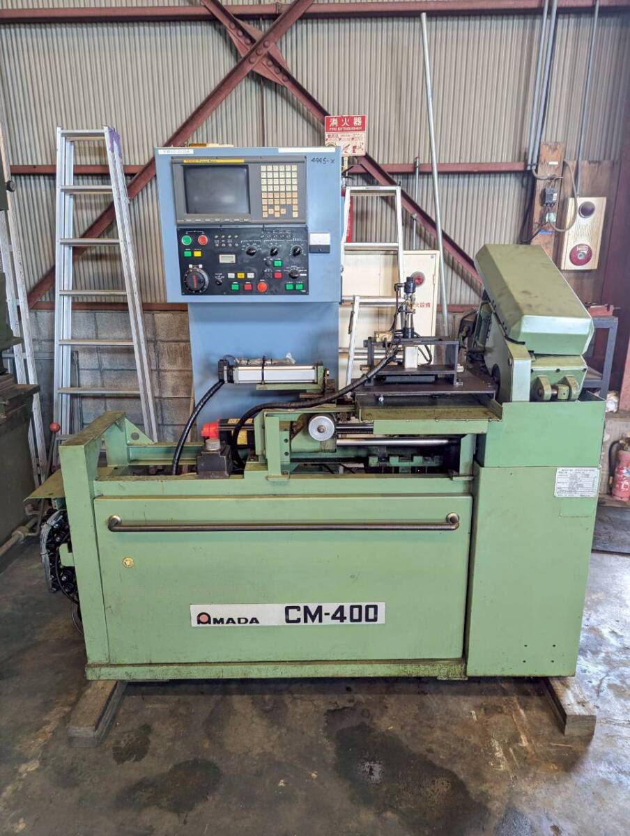 Amada CM-400A Circular Saw Machine with FANUC Power Mate [t1238353571]