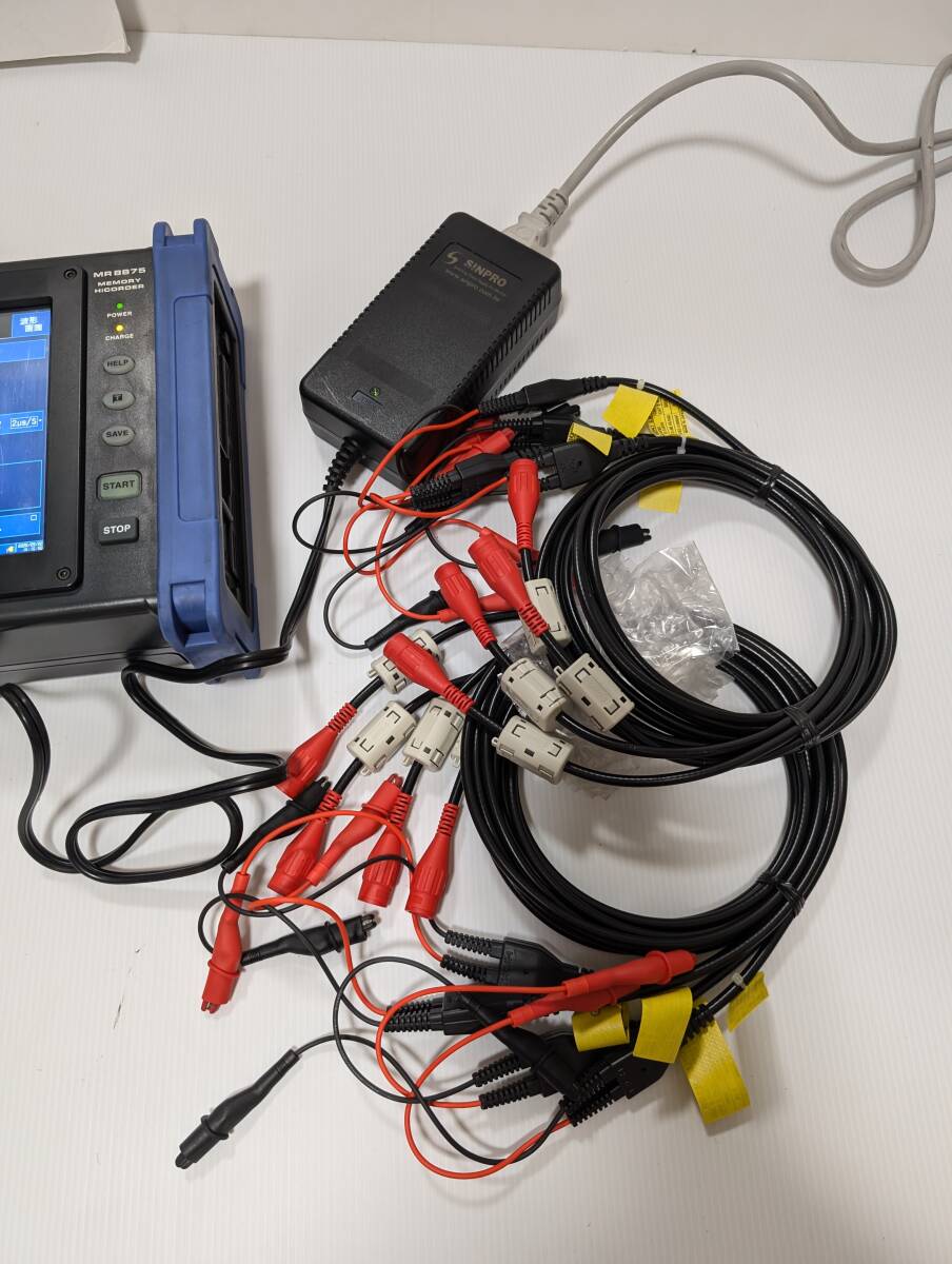 Hioki MR8875 MEMORY HiCORDER with AC Adapter [j1245298162]