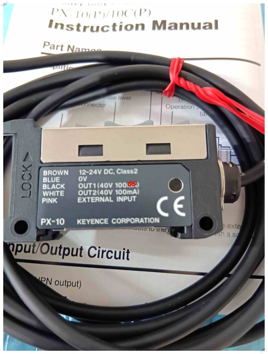 KEYENCE PX-10 Digital Photoelectric Sensor 10 Pieces Unused [d1201992240]
