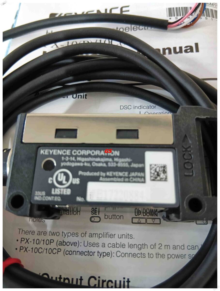 KEYENCE PX-10 Digital Photoelectric Sensor 10 Pieces Unused [d1201992240]
