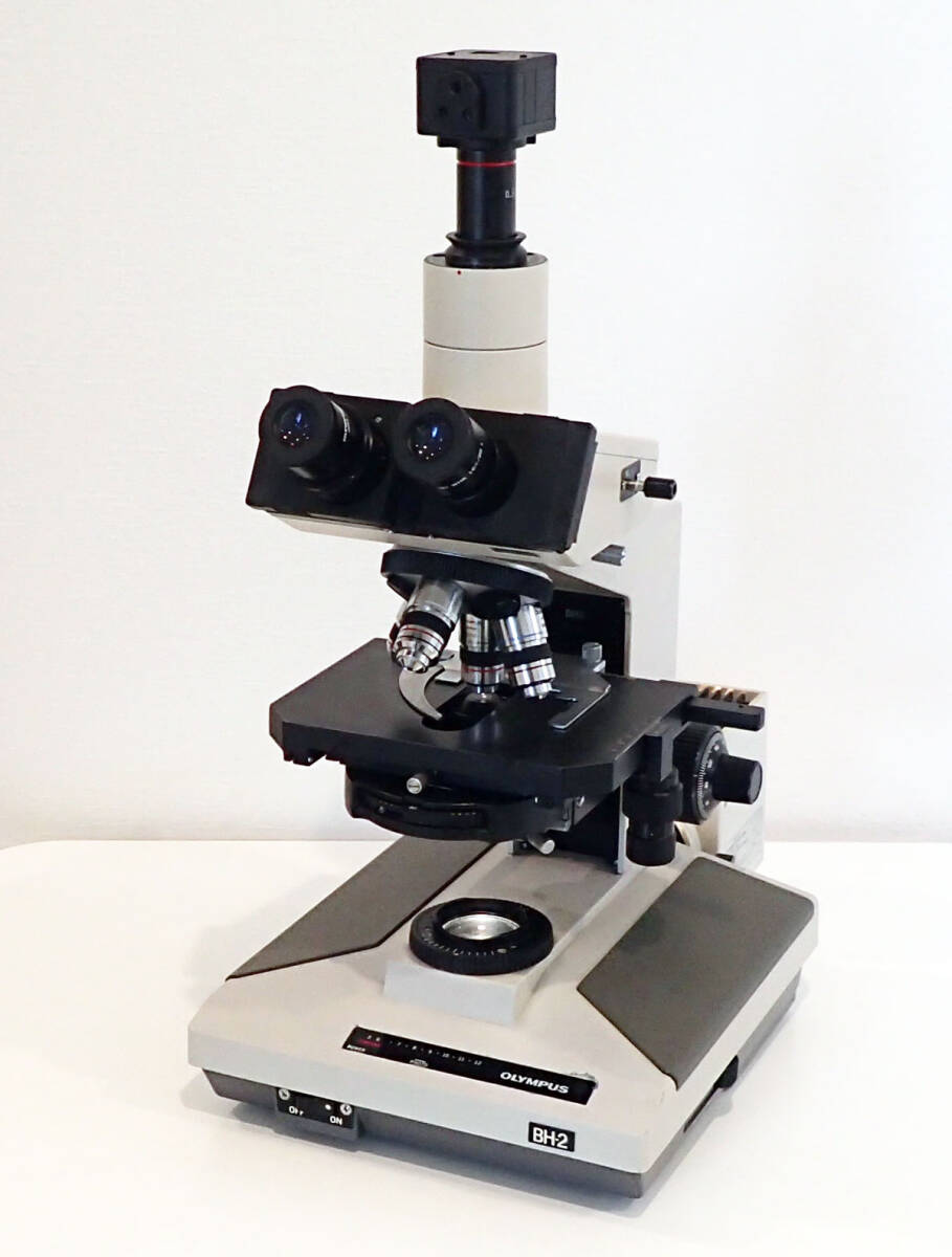 Olympus BH2 Phase Contrast Microscope USB Digital Camera Set for Bacteria Blood Observation Dentistry [1209909602]