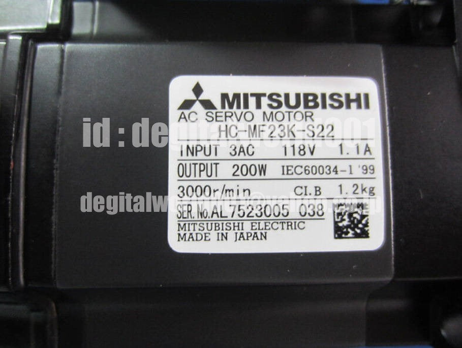 MITSUBISHI HC-MF23K-S22 Servo Motor [w1096927488]