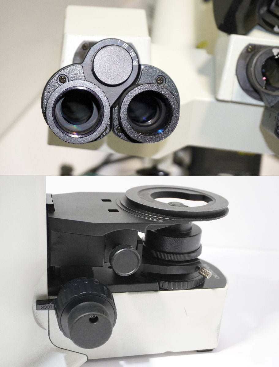 Olympus BX51TF Microscope with U-MDOB3 Objective Lenses and WF10X/20 Eyepieces [q1219501281]