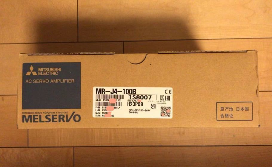 MITSUBISHI MR-J4-100B Servo Amplifier [k1065875270]