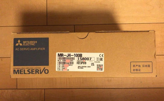 MITSUBISHI MR-J4-100B Servo Amplifier [k1065875270]