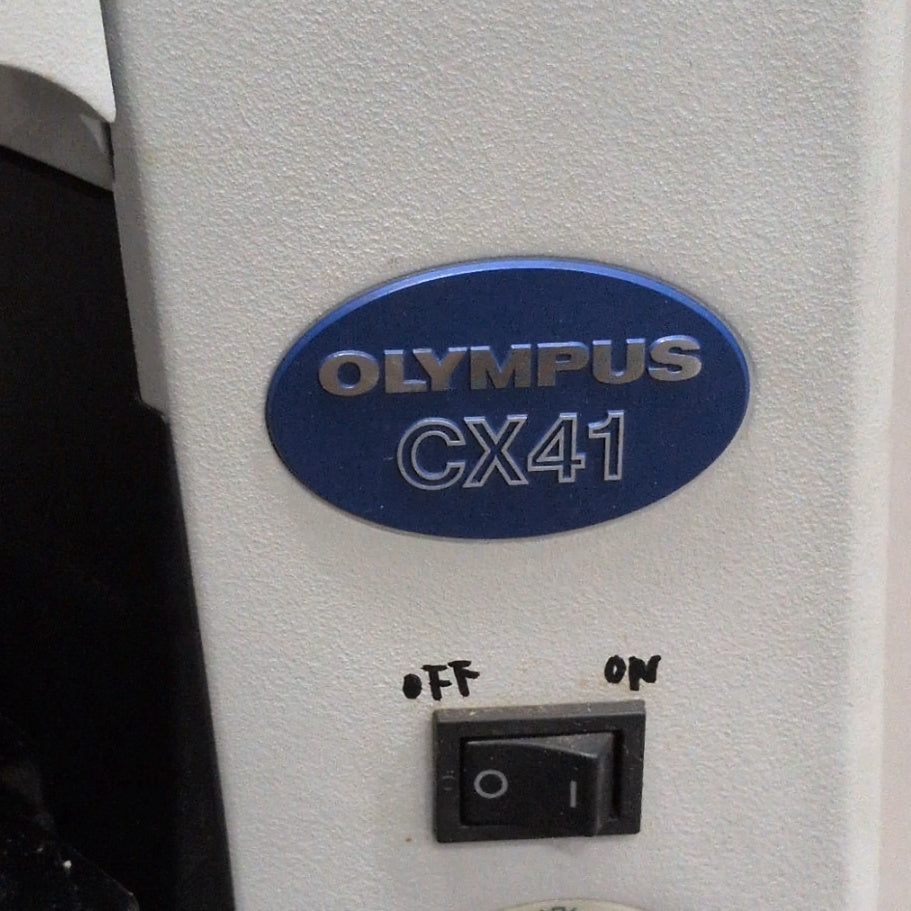 Olympus CX41LF Biological Microscope with Hard Case (as-is) [h1246529557]