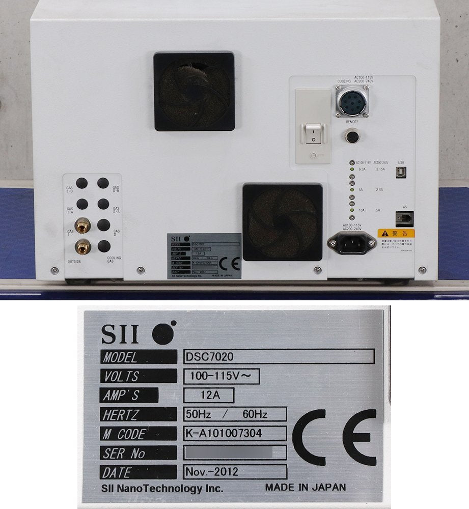 SII EXSTAR DSC7020 Differential Scanning Calorimeter [c1192863647]