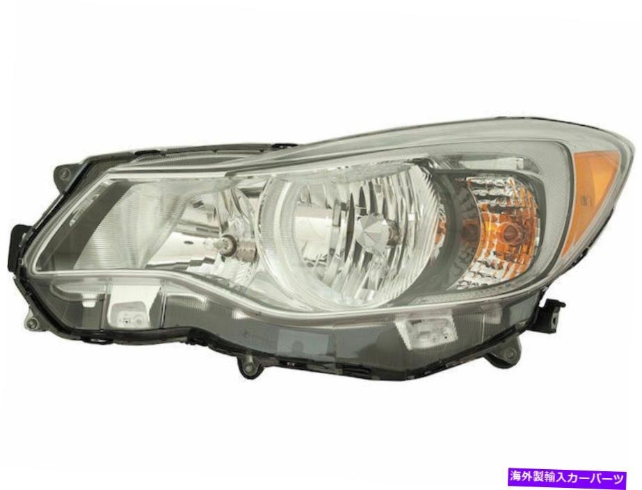 US Headlight 2016-2017 Subaru CrosStrek Left Headlight Assembly - Driver Side 55924QB For 2016-2017 Subaru Crosstrek [d1176605909]