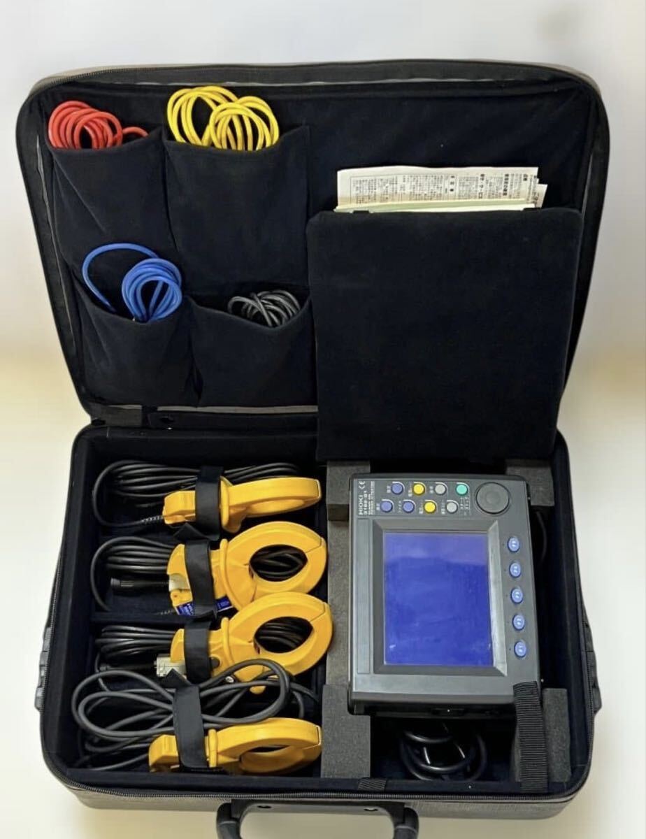 Hioki PW3198 Power Quality Analyzer with 9661 Clamp On Sensor [h1236694237]