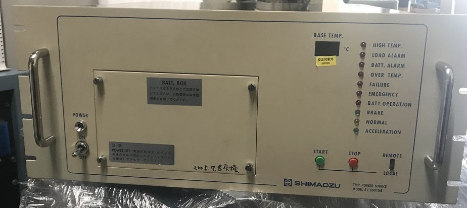 Shimadzu TMP-1001-LME Turbo Pump Controller [s1238657650]