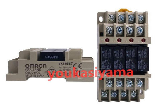 OMRON G6B-4BND Terminal Relay Set of 100 24V [n1038933923]