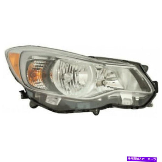 Subaru Crosstrek Headlight Assembly 2016 2017 Halogen Customer Side [j1176725822]