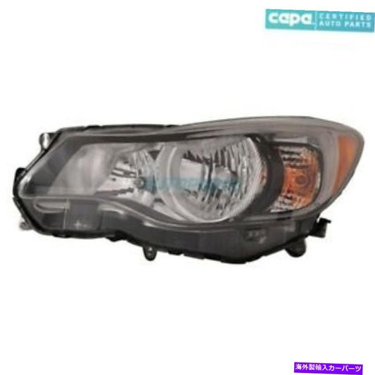 US Headlight SU2502140C Left Halogen Headlight Assembly for 13-14 Subaru XV Crosstrek [v1177521877]