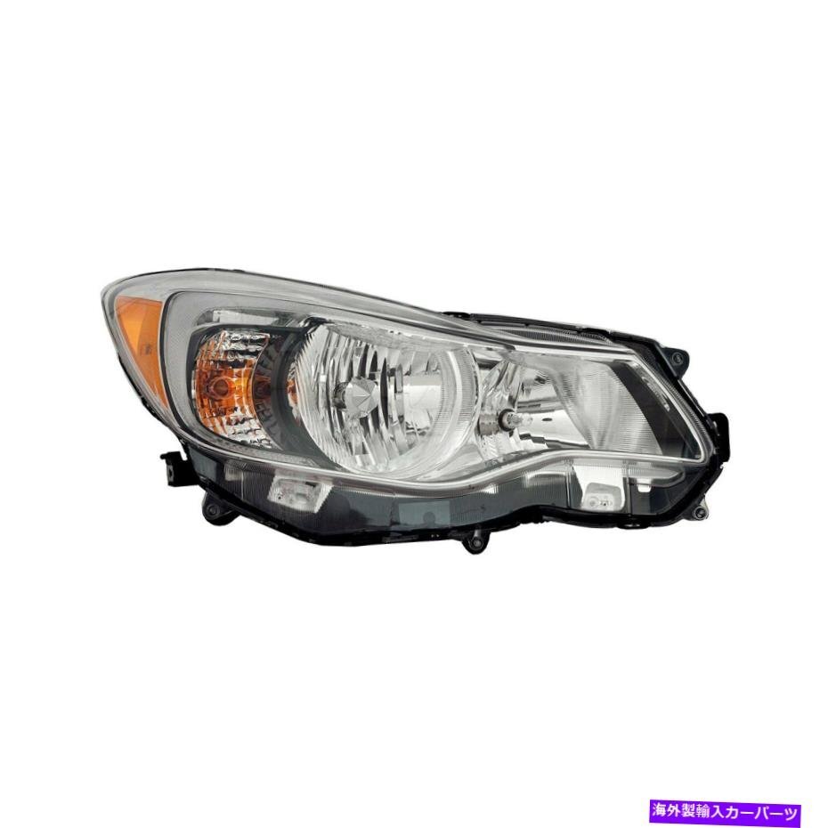 Sherman 6728A-150-2 Passenger Side Replacement Headlight for Subaru Crosstrek 2017 [v1177645133]
