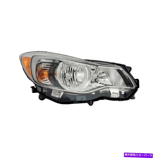 Sherman 6728A-150-2 Passenger Side Replacement Headlight for Subaru Crosstrek 2017 [v1177645133]