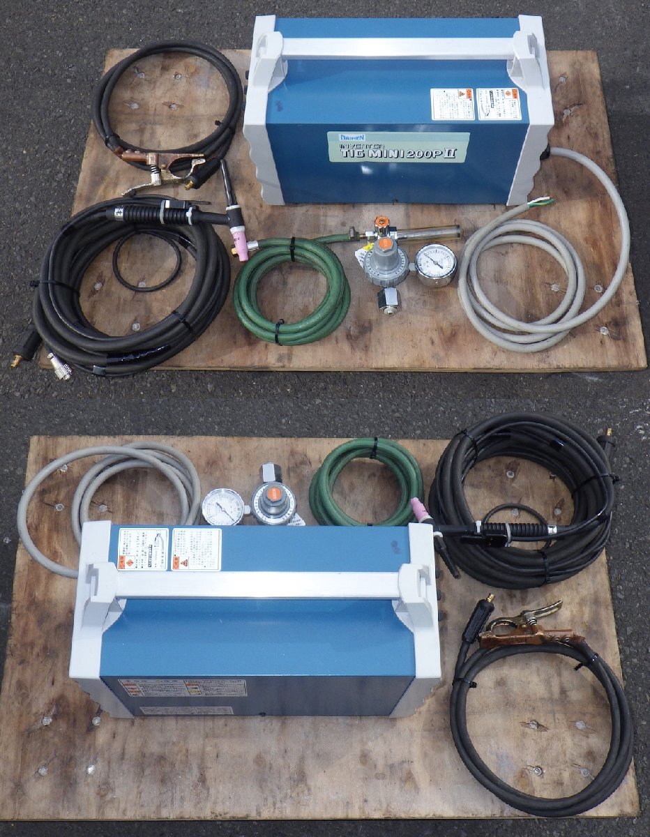 Daihen VRTPM-202 TIG Welder with Torch, Ground, Gas Regulator [s1207435963]
