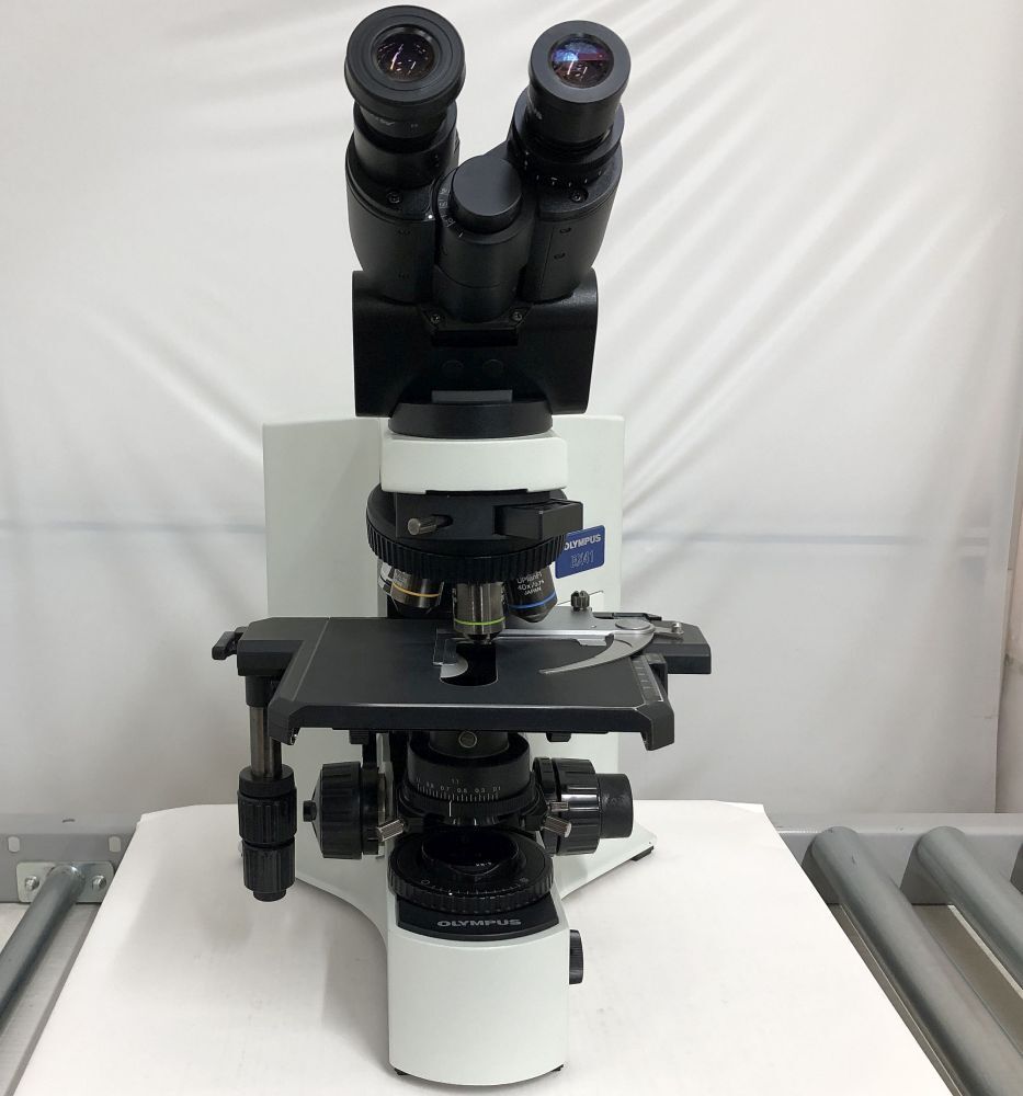 Olympus BX41TF Biological Microscope with Plan 100x UPlanFl 10x 20x Objective Lenses [p1236140768]