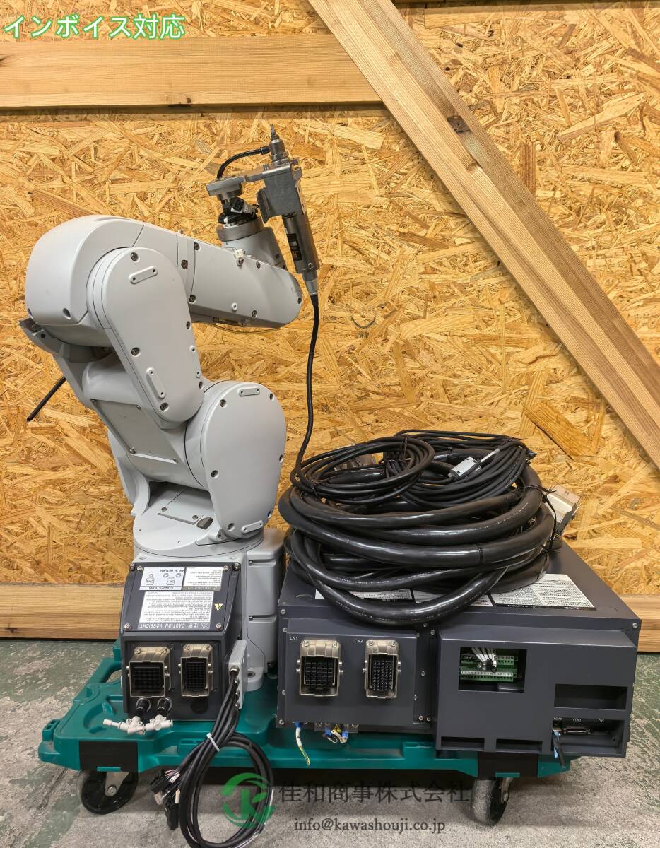MITSUBISHI RV-4F-Q-SH03 Industrial Robot CR750-Q Controller with 2 Cables [o1206782154]
