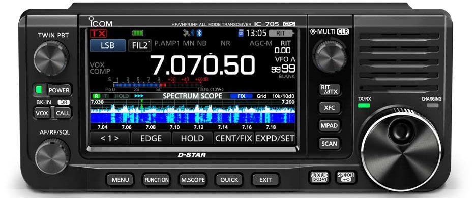 Icom IC-705 All Mode Transceiver [d1214694333]