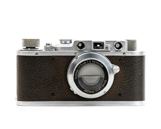 Leica Type II Film Camera Body + Summar 50mm f2 Lens Set [d1195455111]