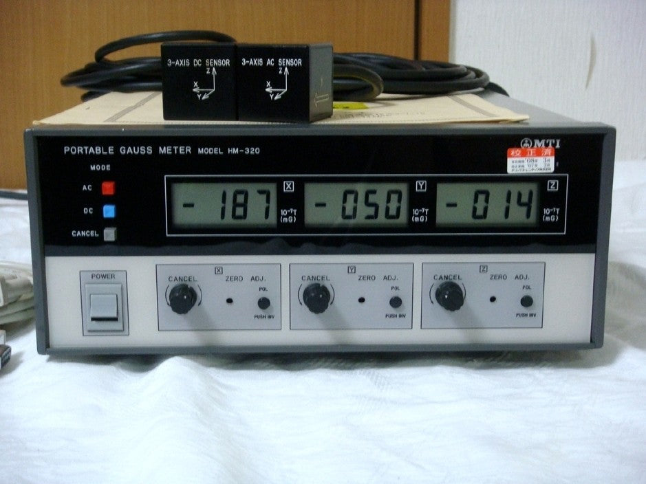 MTI HM-320 Triaxial Magnetic Field Measuring Instrument [b1048610126]