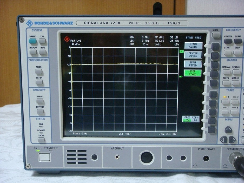 Rohde & Schwarz FSIQ3 Spectrum Analyzer 20Hz-3.5GHz with Tracking Generator [1100409157]