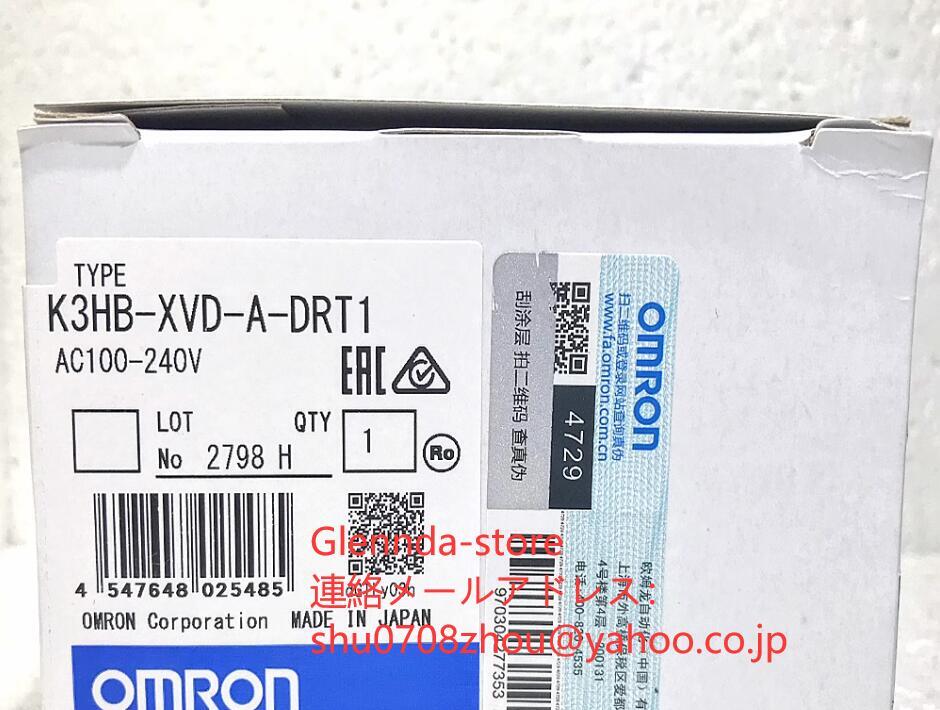 OMRON K3HB-XVD-A-DRT1 Digital Panel Table AC100-240V [k1198915660]