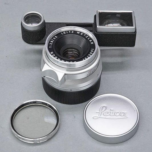 LEICA SUMMARON 35mm F2.8 Camera Lens Made in Germany [u1198010810]