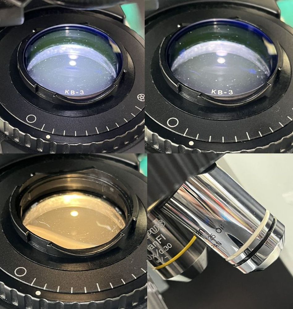 Olympus BX41TF Biological Microscope with Plan 100x UPlanFl 10x 20x Objective Lenses [p1236140768]