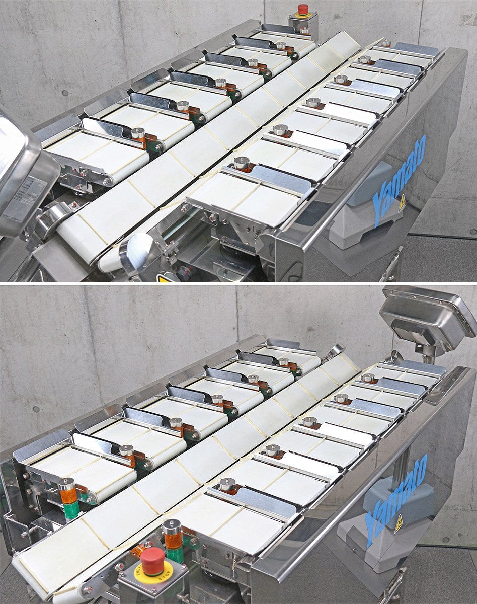 Yamato TSDW-205WV Tabletop Dataway with Automatic Discharge Mechanism V-Shaped Conveyor [w1211152058]