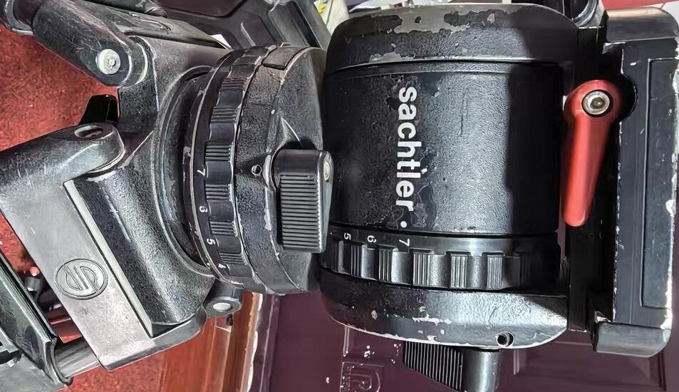 Sachtler Video 18P Fluid Head 100mm with Carbon Tripod and Pan Bar [q1238706758]