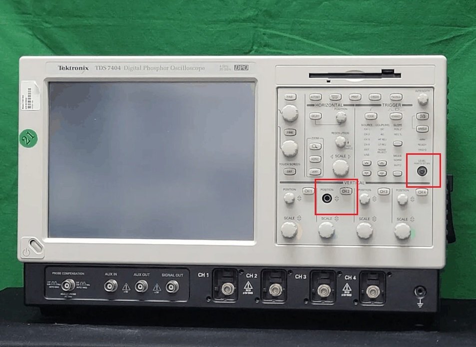 Tektronix TDS7404 Digital Oscilloscope 4GHz 4ch (as-is) [g1165287249]