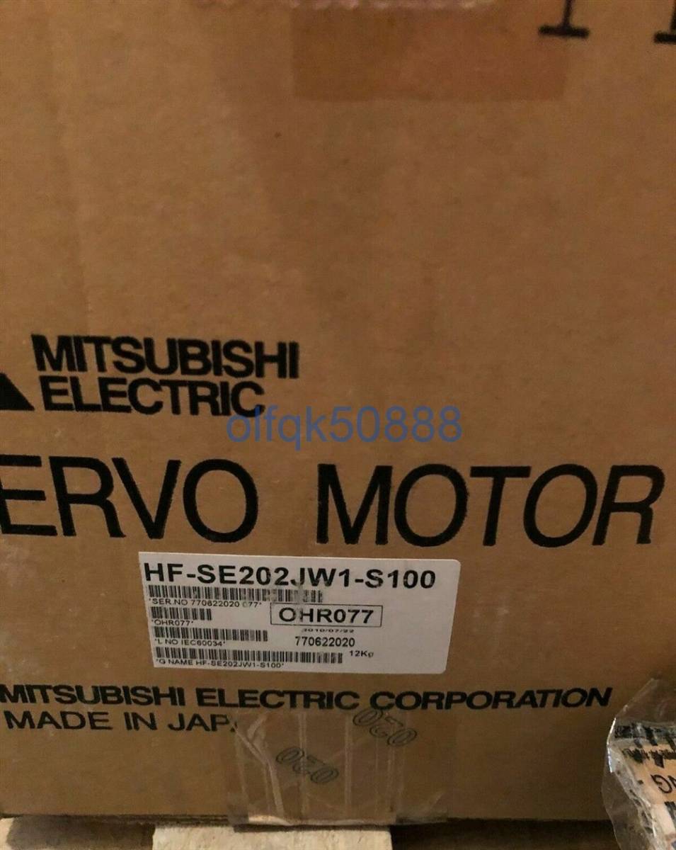 Mitsubishi HF-SE202JW1-S100 Servo Motor [e1102439778]