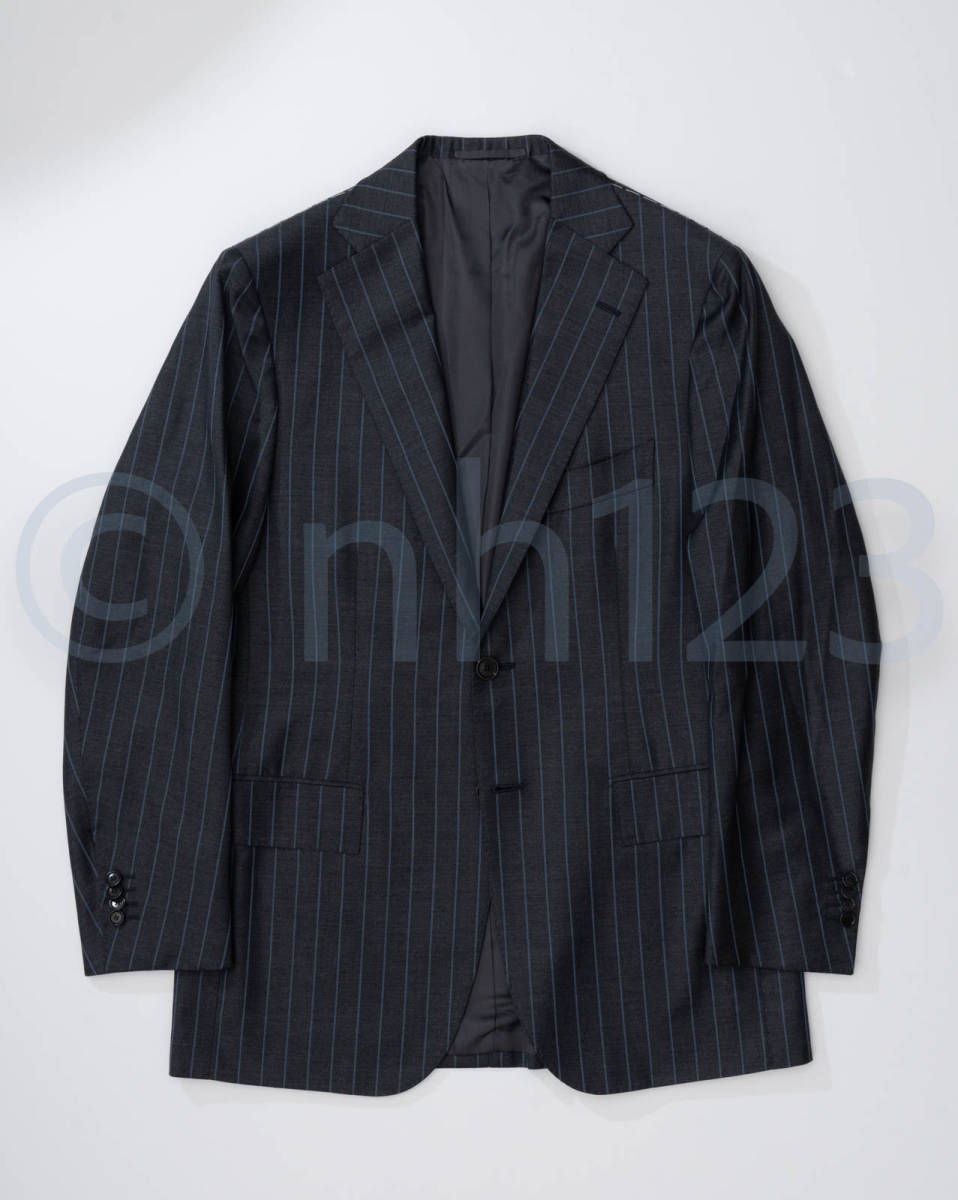 Cesare Attolini Suit Size 48 Striped Gray Attolini Sartoria Brioni Kiton Isaia Stile Latino Sartorio [1115345454]