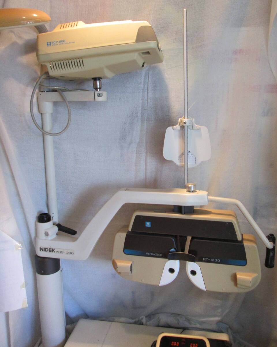 NIDEK AOS-1200 Automatic Optometry System RT-1200 Refractor SCP-660 Chart Projector [m1213808769]