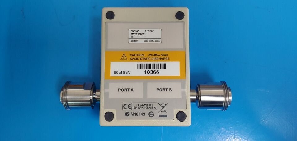 Agilent 85098C Electronic Calibration Module 300kHz-7.5GHz 7-16mm 2-Port [n1130273065]