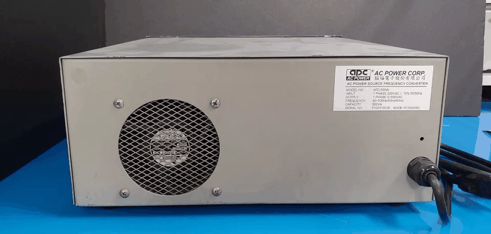 APC AFC-500W AC Power Source 500VA (as-is) [j1169445638]