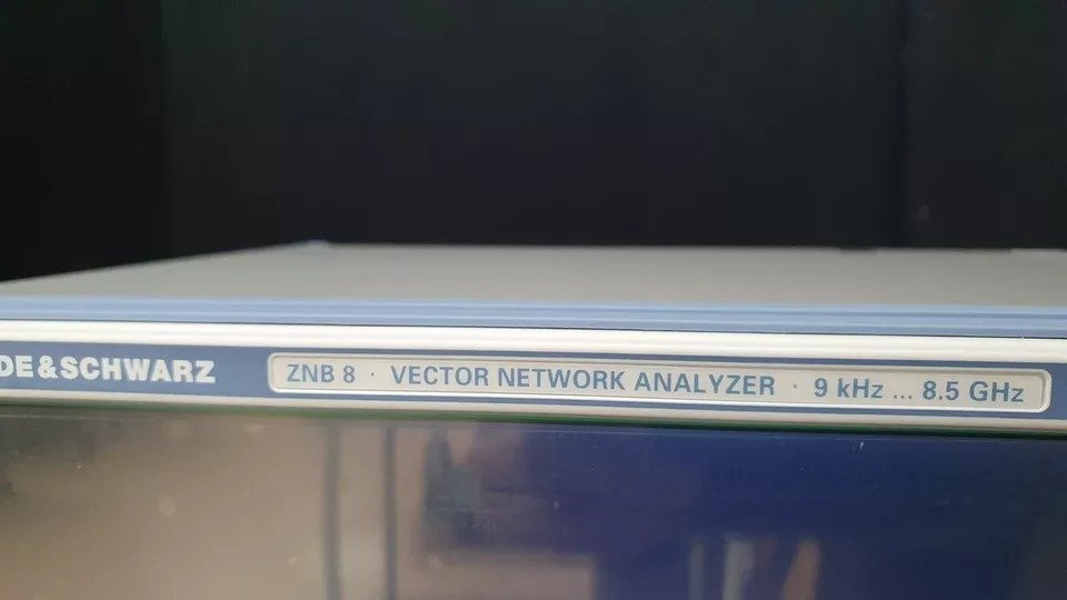 NBC R&S ZNB8 Vector Network Analyzer 9kHz to 8.5GHz 4 Ports [f1162990881]