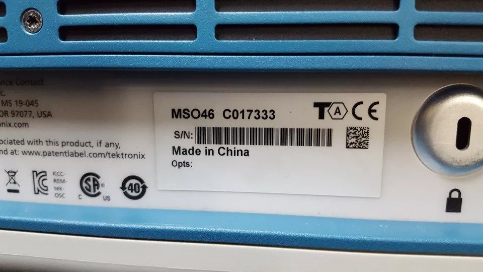 Tektronix MSO46 Mixed Signal Oscilloscope 1GHz 6ch [s1163027480]