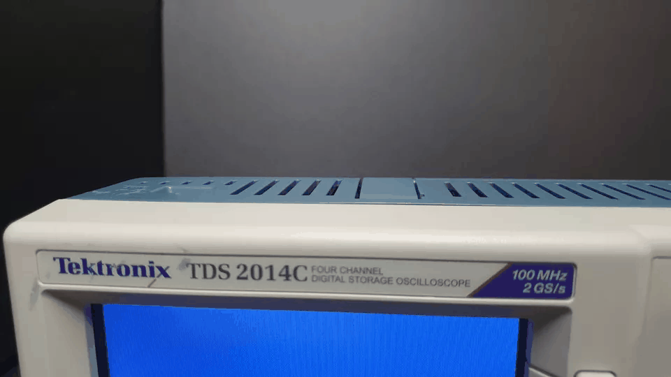 Tektronix TDS2014C Digital Oscilloscope 100MHz 4ch 2GS/s with 4x TPP0201 [h1166717026]